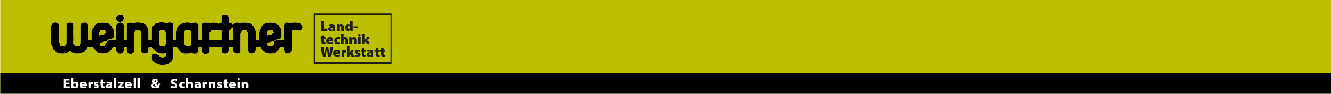 Weingartner Landtechnik Werkstatt Eberstalzell Scharnstein